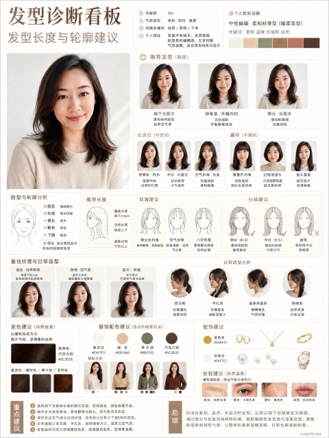 发型方向